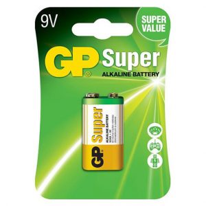 GP Alkaline battery Super 9V