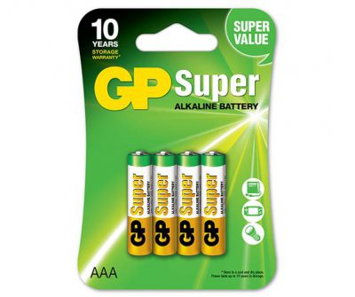 GP Alkaline battery Super AAA