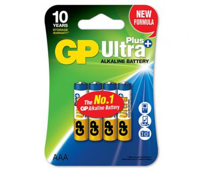 GP Alkaline battery Ultra Plus AAA