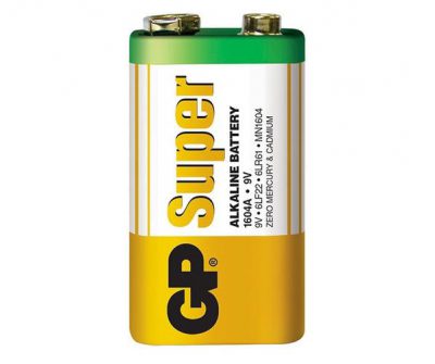 GP Alkaline battery Super 9V