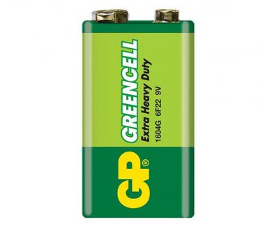 gp carbon zinc greencell 9v