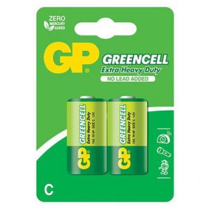 gp carbon zinc greencell size c