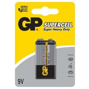 gp carbon zinc supercell 9v