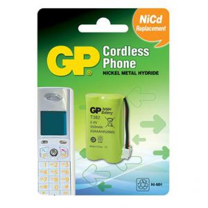 gp cordless phone batteries panasonic replacement T382