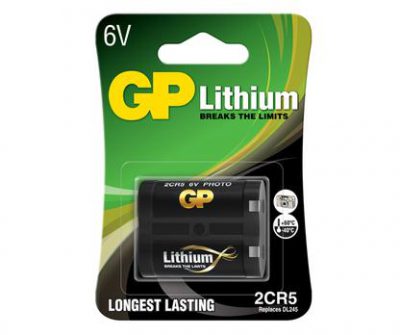 gp lithium battery 2cr5 pack