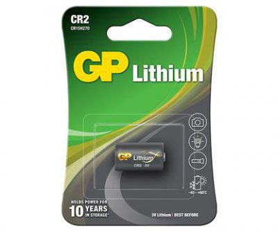 gp lithium battery cr2 pack