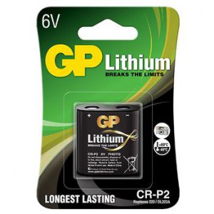 gp lithium battery cr-p2 pack