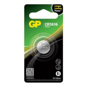 gp lithium coin battery cr1616