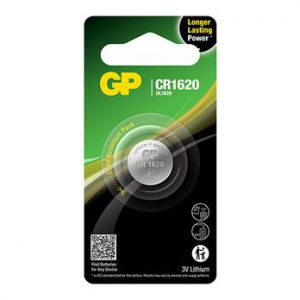 gp lithium coin battery cr1620