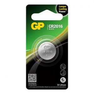 gp lithium coin battery cr2016