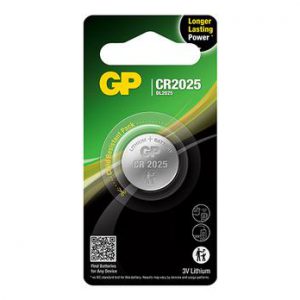 gp lithium coin battery cr2025