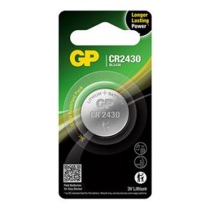 gp lithium coin battery cr2430