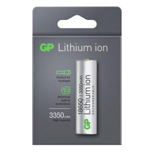 gp rechargeable battery lithium ion aa 18650 3350 pack
