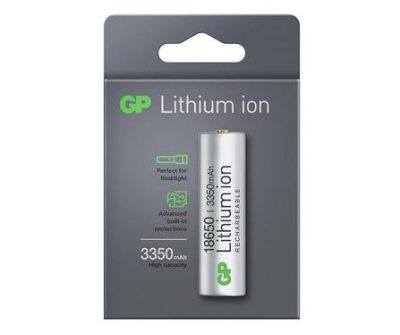 gp rechargeable battery lithium ion aa 18650 3350 pack