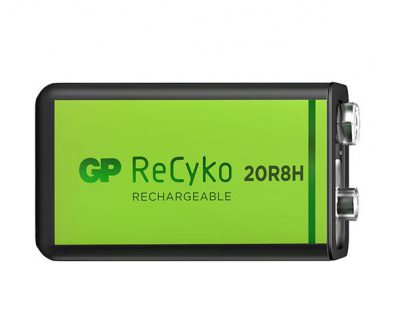 gp rechargeable battery recyko 9v 200