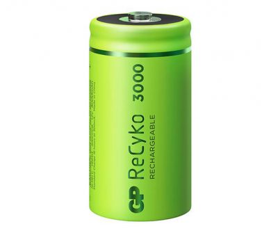 gp rechargeable battery recyko c 3000