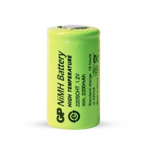 gp rechargeable flat top battery 220scht