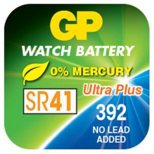 gp silver oxide watch battery 392
